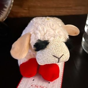 Lamb Chop squeaky dog toy 10"